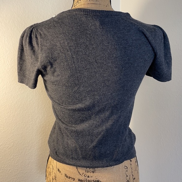 INC International Concepts Pearl Statement Necklace Scoop Neck Sweater - Picture 14 of 16